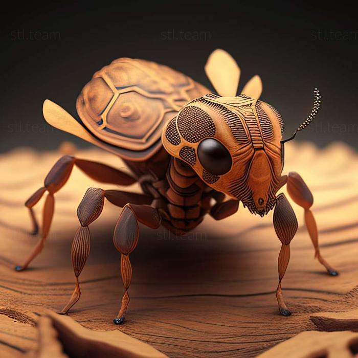 3D модель Crematogaster butteli (STL)